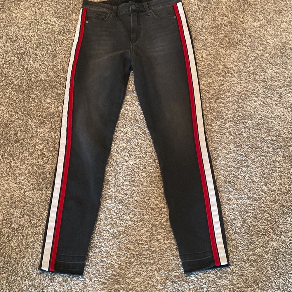 Joe’s Flawless Distressed Black Jeans
